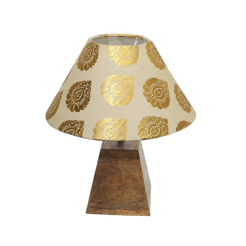 Table Lamp - Pyramid Perfection Gold Leaf Table Lamp