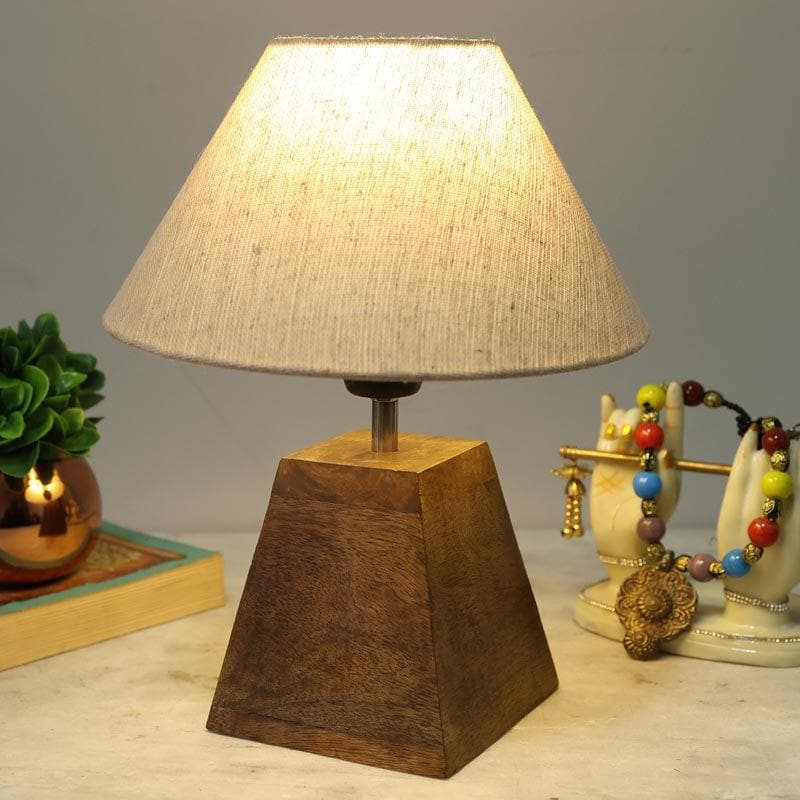 Buy Pyramid Perfection Solid Table Lamp Table Lamp from Vaaree