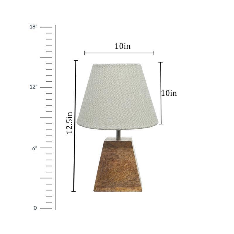 Buy Pyramid Perfection Solid Table Lamp Table Lamp from Vaaree