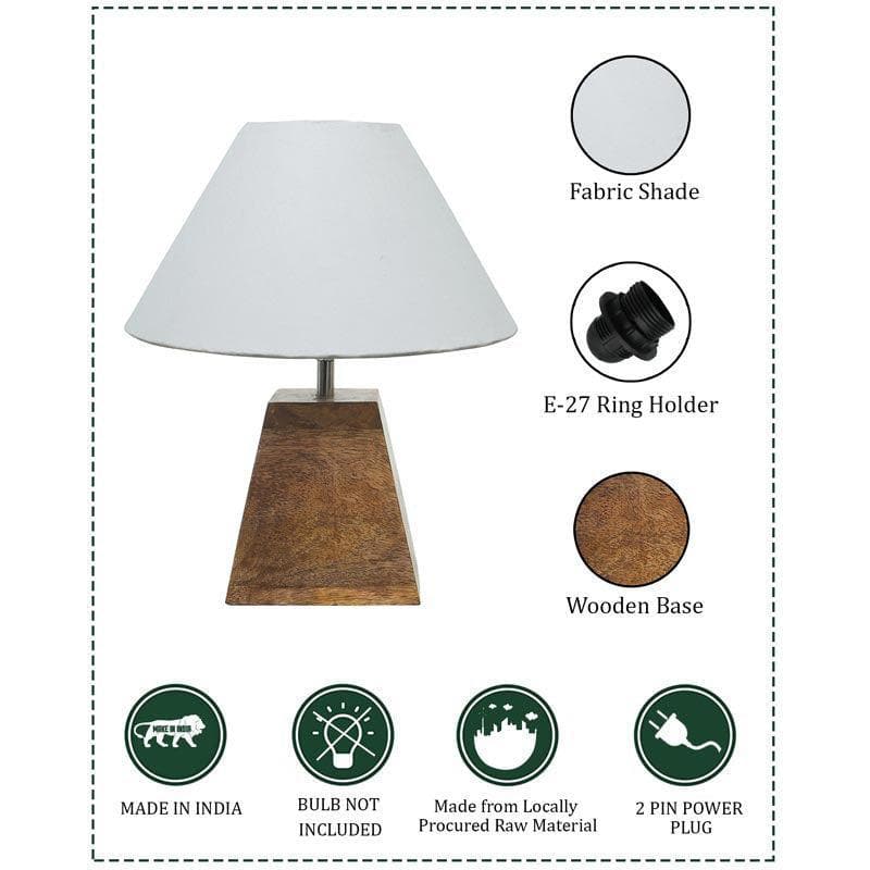 Buy Pyramid Perfection Valeria Table Lamp Table Lamp from Vaaree