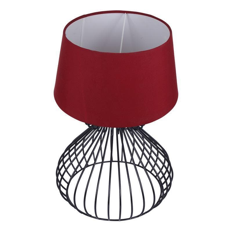 Table Lamp - Querencia Black Table Lamp - Red