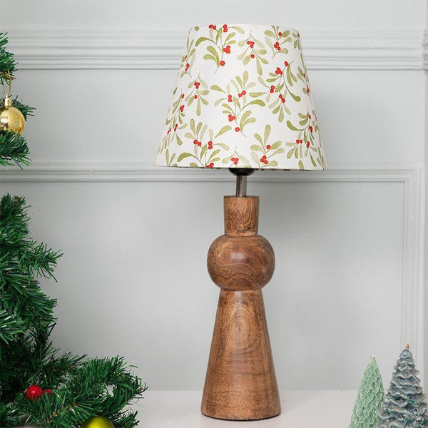 Table Lamp - Red Berry Knot Table Lamp