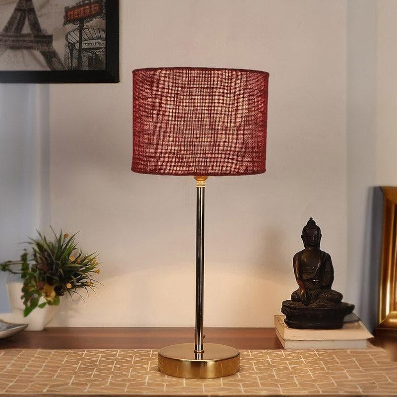 Table Lamp - Red Wrap Table Lamp