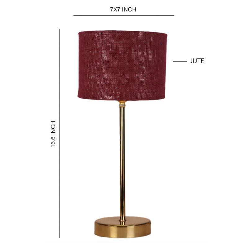 Table Lamp - Red Wrap Table Lamp