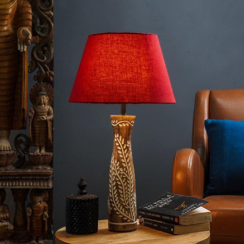 Table Lamp - Red Wrap Vintage Vine Table Lamp