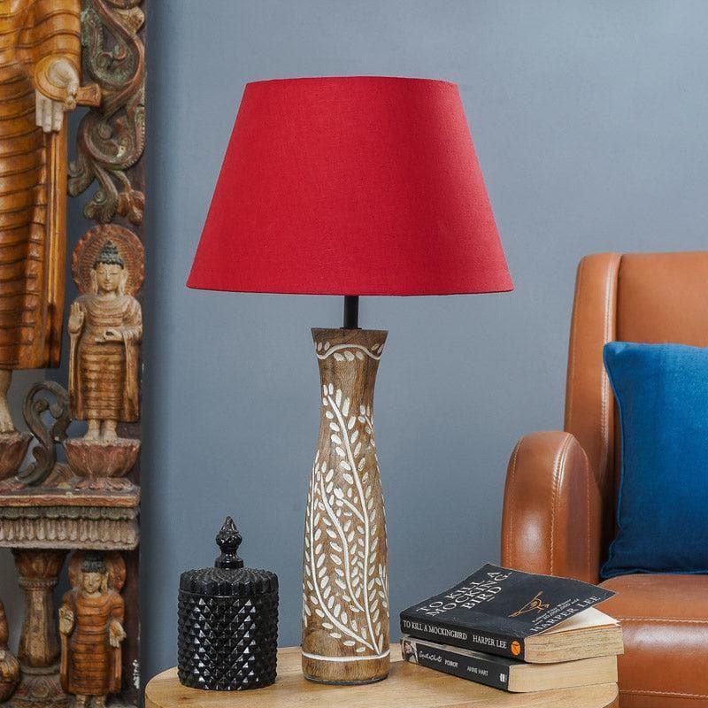 Table Lamp - Red Wrap Vintage Vine Table Lamp