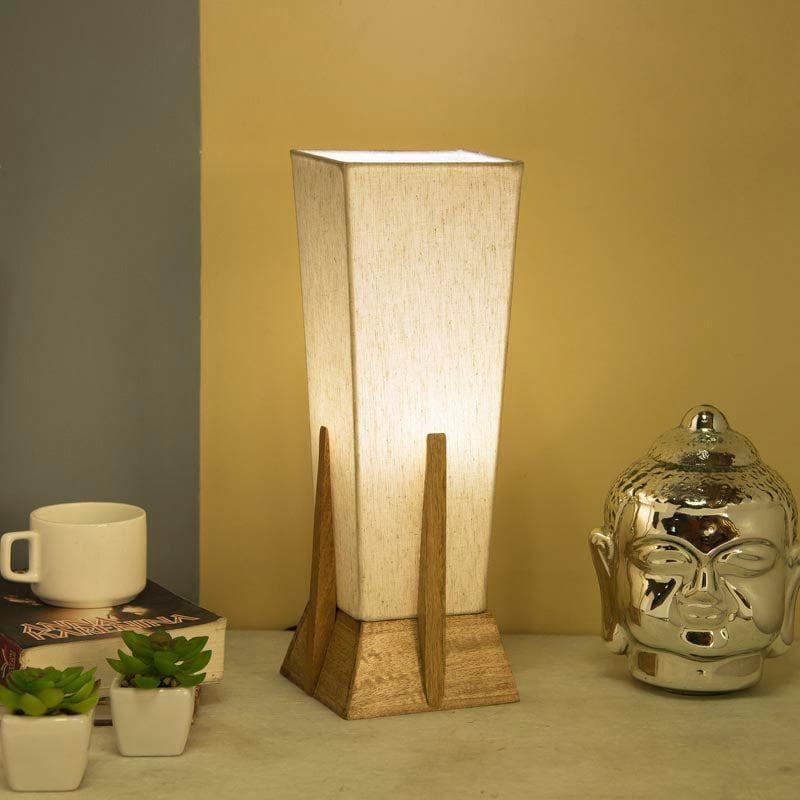 Buy Retro Radiance Table Lamp - Natural Table Lamp from Vaaree