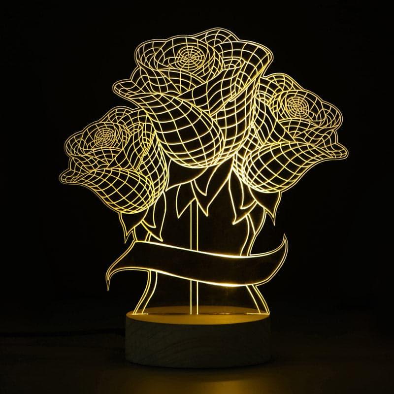 Buy Rose Bloom Luminance Lamp Table Lamp from Vaaree