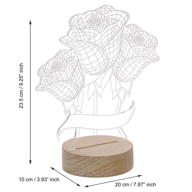 Table Lamp - Rose Bloom Luminance Lamp