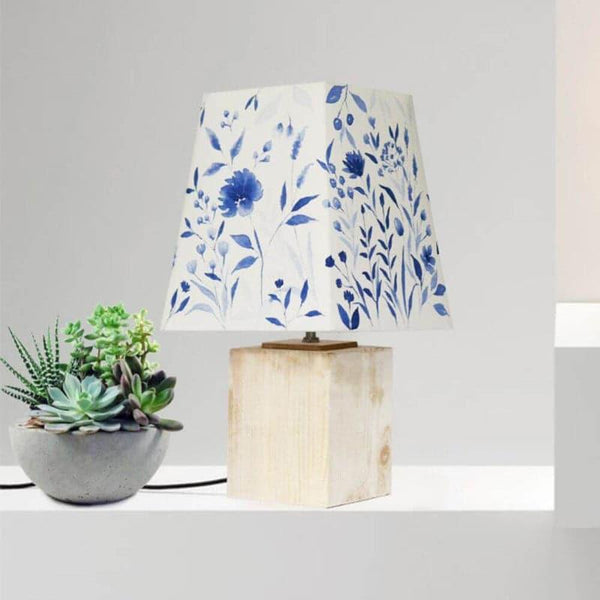 Table Lamp - Rosha Indigo Bloom Table Lamp