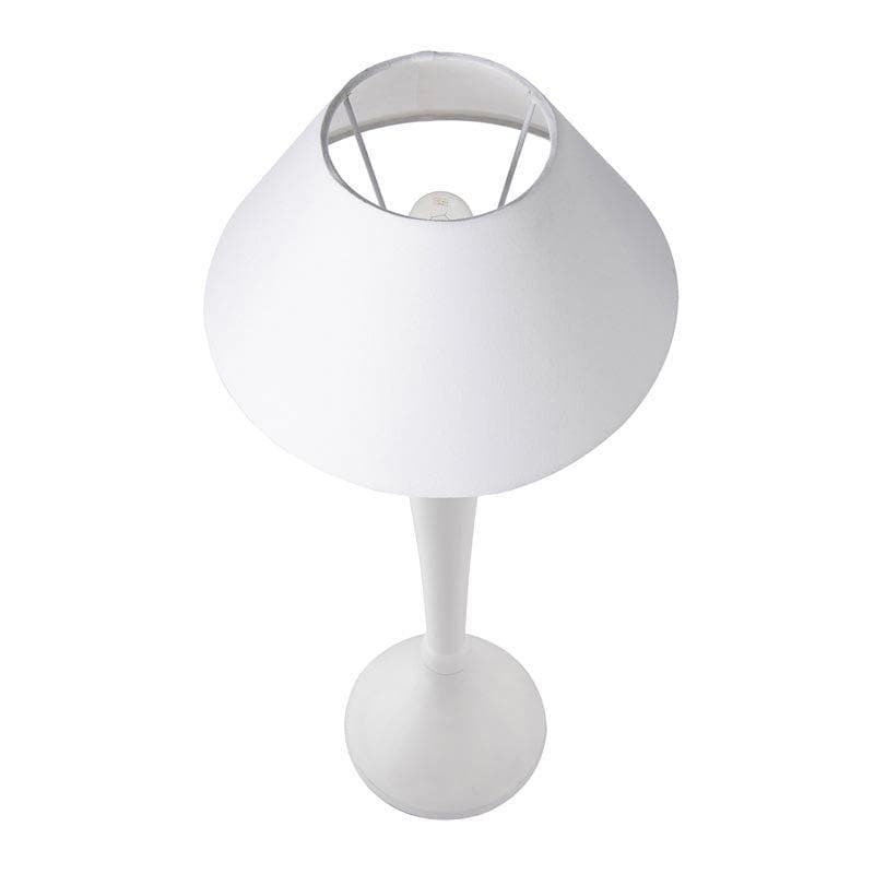 Table Lamp - Royal Ovoid White Table Lamp - White