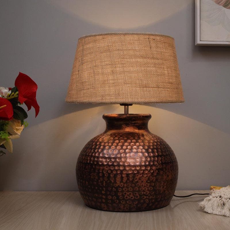 Buy Ruchi Table Lamp - Off-White Table Lamp from Vaaree