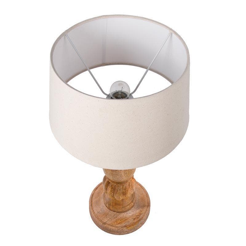 Table Lamp - Rustic Elegance Table Lamp - Khadi