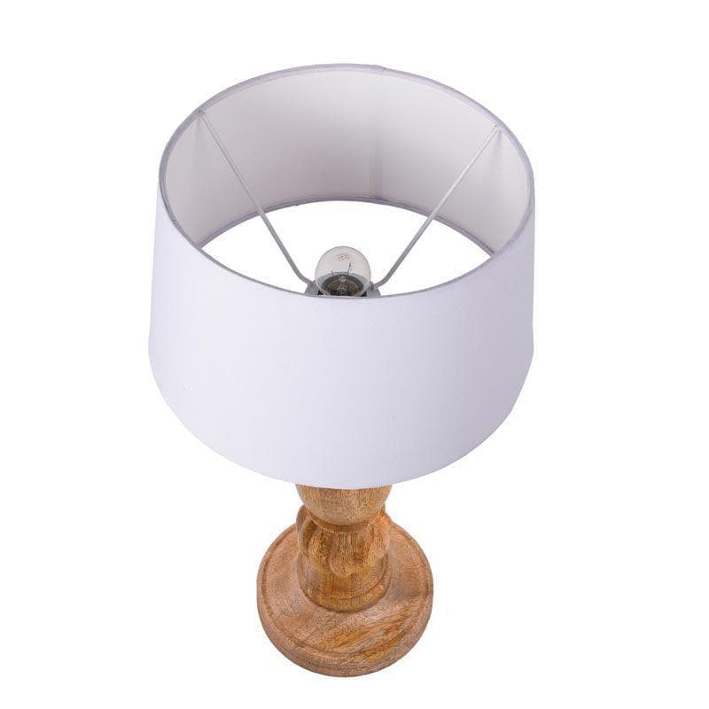 Table Lamp - Rustic Elegance Table Lamp - White