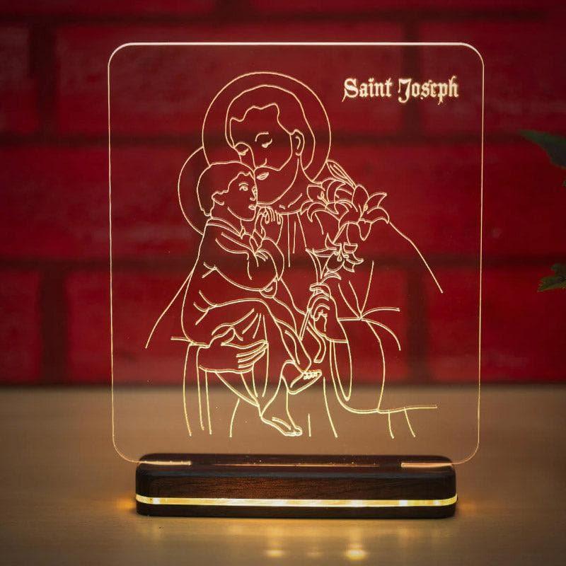 Table Lamp - Saint Joseph Grace Lamp