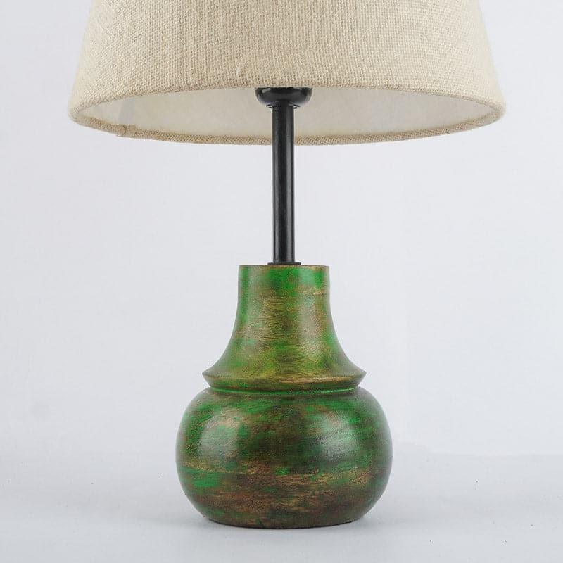 Table Lamp - Sandy Serenity Viridian Table Lamp