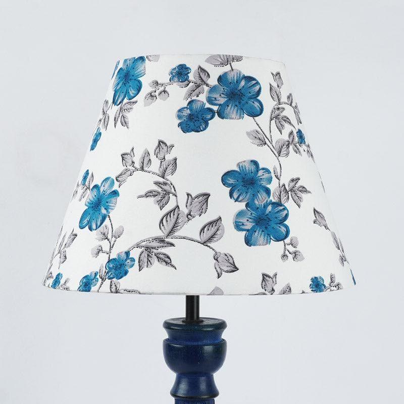 Table Lamp - Saphire Bloom Petunia Table Lamp