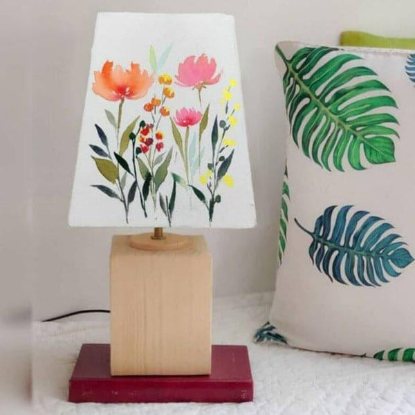 Table Lamp - Scarlet Blossom Empire Table Lamp