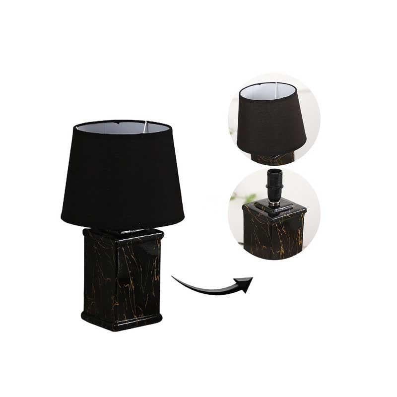 Table Lamp - Serene Aura Table Lamp - Black