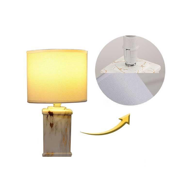 Table Lamp - Serene Aura Table Lamp - White