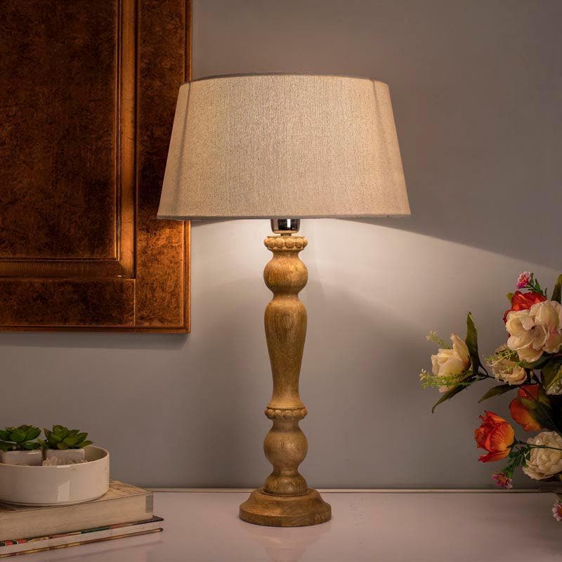 Buy Serenity Shine Table Lamp - Khadi Table Lamp from Vaaree