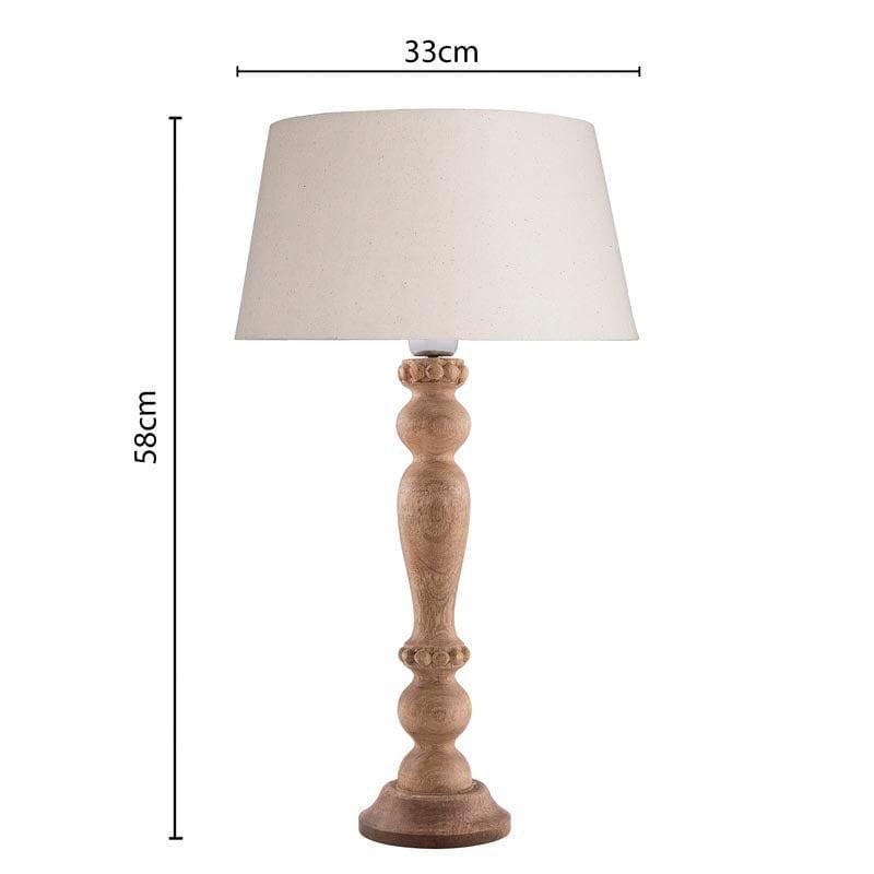 Buy Serenity Shine Table Lamp - Khadi Table Lamp from Vaaree