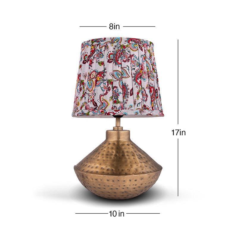 Table Lamp - Silas Hammered Table Lamp - Red