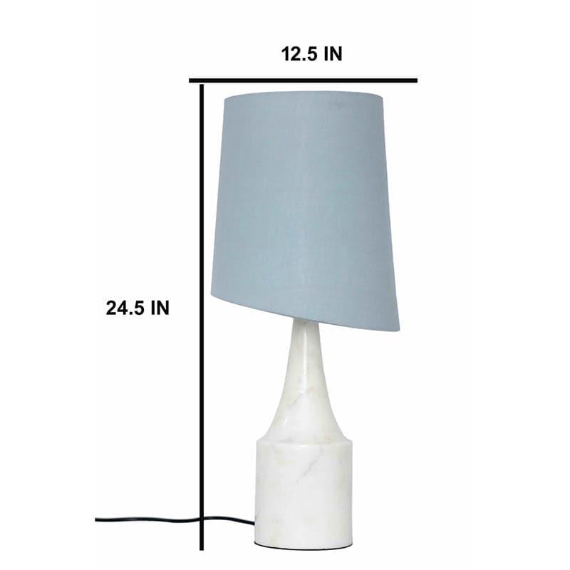 Buy Table Lamp - Slant Lit Table Lamp - Grey at Vaaree online