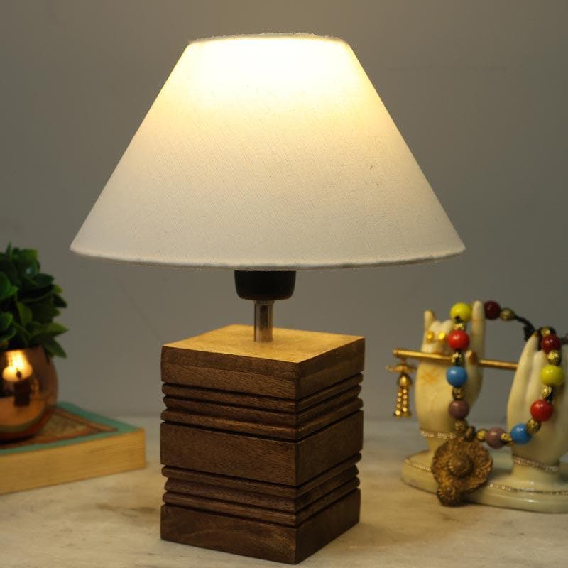 Buy Snow Cube Table Lamp Table Lamp from Vaaree