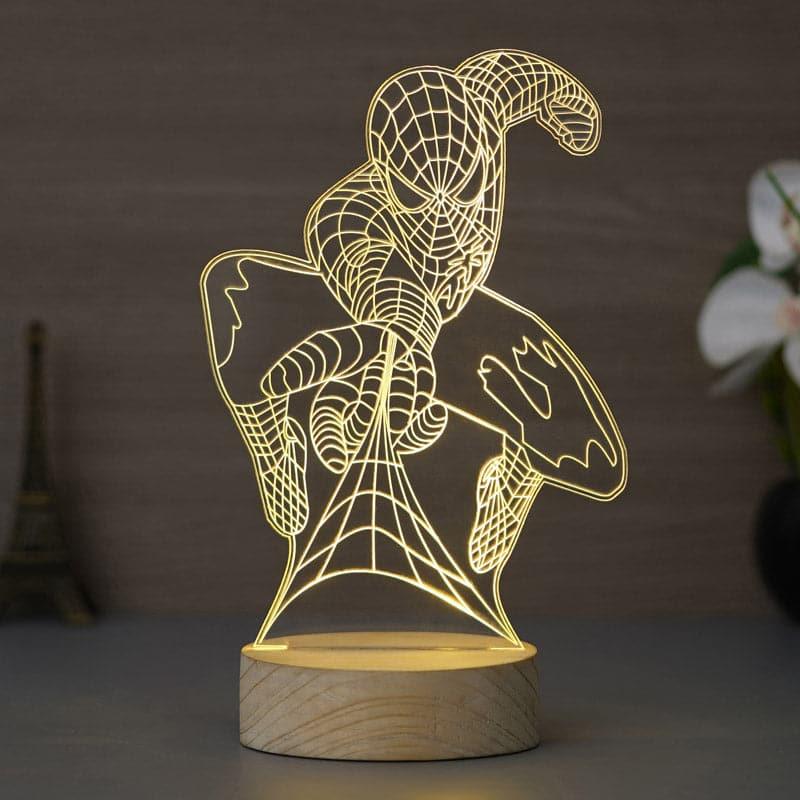 Buy Spiderman Luminance Lamp Table Lamp from Vaaree