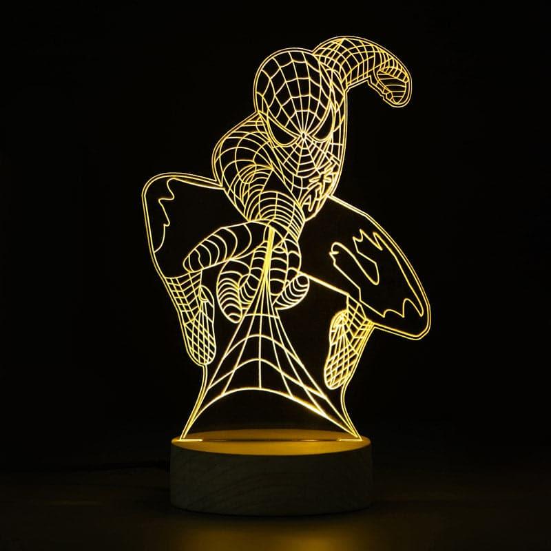 Buy Spiderman Luminance Lamp Table Lamp from Vaaree