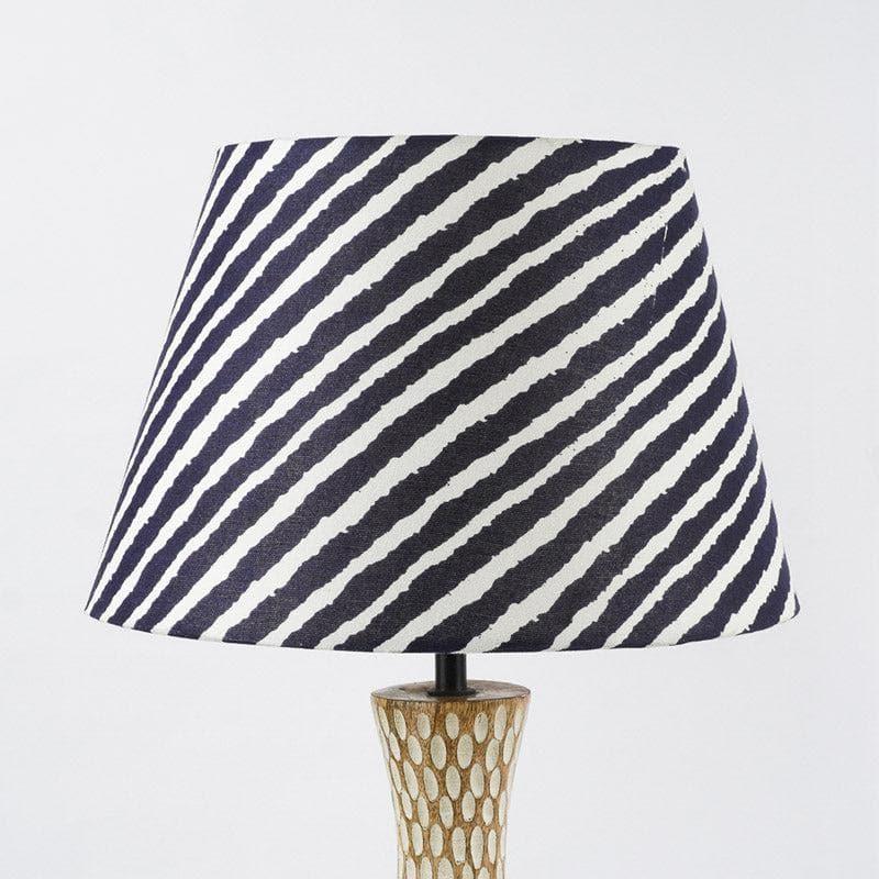 Table Lamp - Stripe Stream Textured Table Lamp