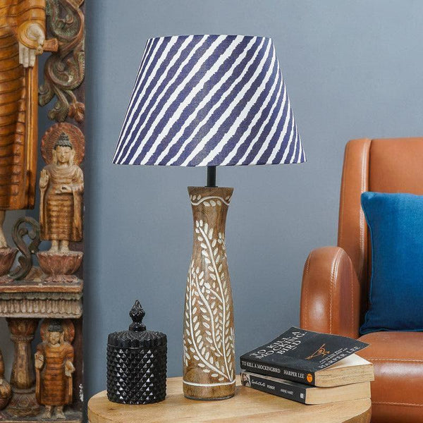 Table Lamp - Stripe Stream Vintage Vine Table Lamp