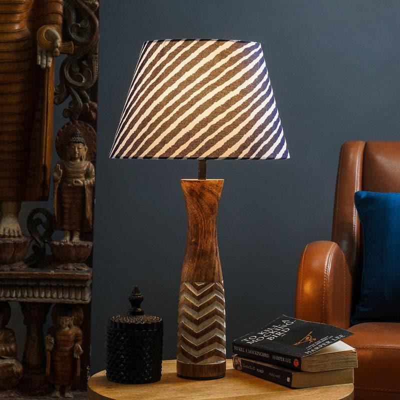 Table Lamp - Stripe Stream Zephyral Table Lamp