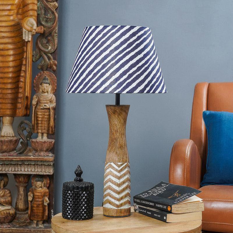 Table Lamp - Stripe Stream Zephyral Table Lamp