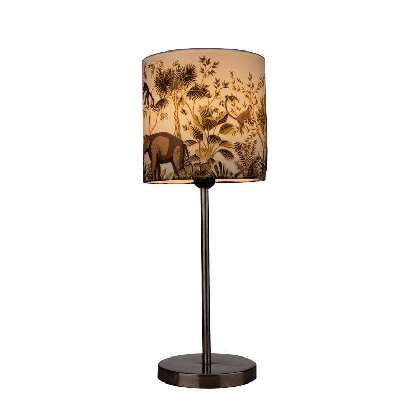 Buy Sundarban Metal Chrome Table Lamp Table Lamp from Vaaree