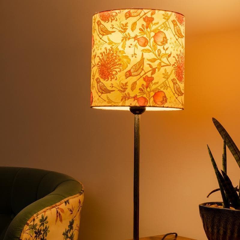 Buy Sunrise Metal Chrome Table Lamp Table Lamp from Vaaree