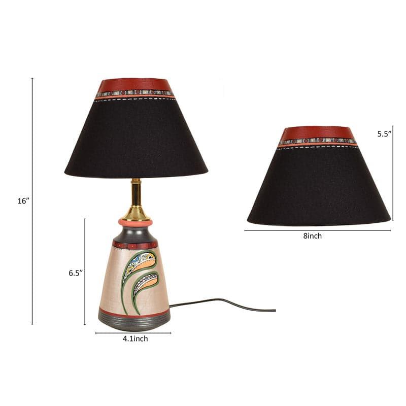 Buy Suri Terracotta Table Lamp Table Lamp from Vaaree