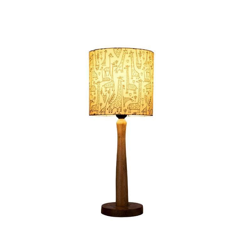 Table Lamp - Tall Tales Classy Wooden Stand Table Lamp