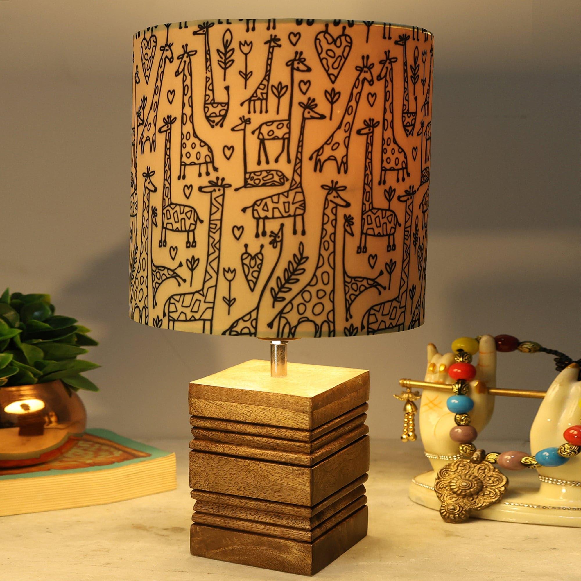 Buy Tall Tales Cube Table Lamp Table Lamp from Vaaree