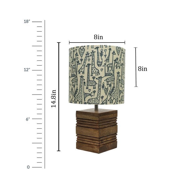 Table Lamp - Tall Tales Cube Table Lamp