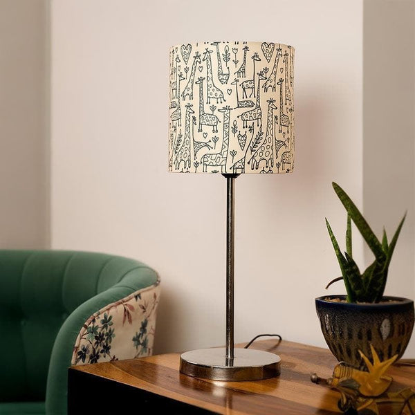 Table Lamp - Tall Tales Metal Chrome Table Lamp