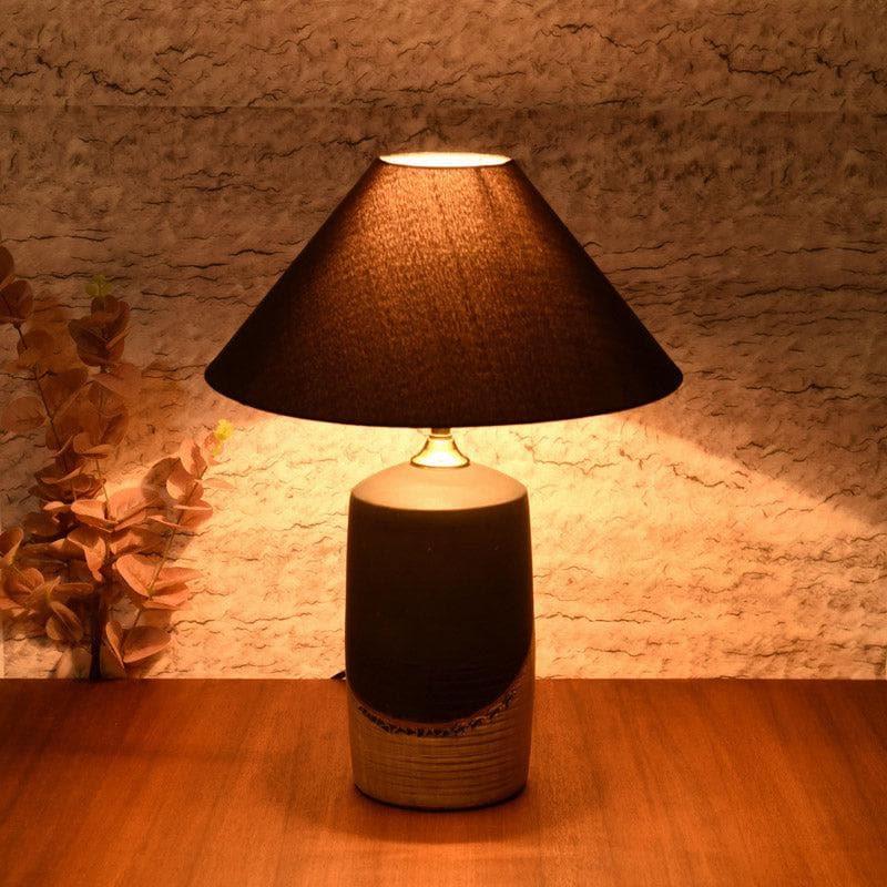 Buy Trijal Terracotta Table Lamp Table Lamp from Vaaree