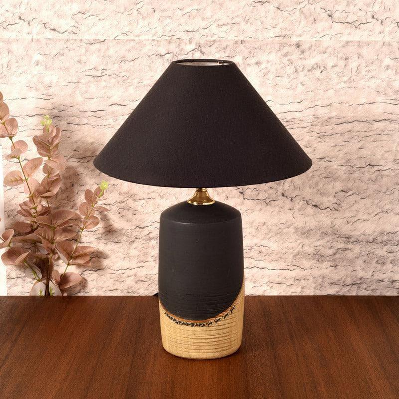 Buy Trijal Terracotta Table Lamp Table Lamp from Vaaree