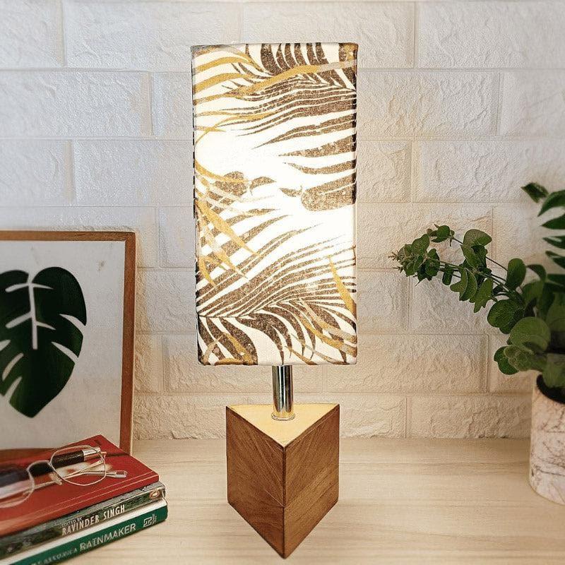 Table Lamp - Tropic Glow Triangular Table Lamp