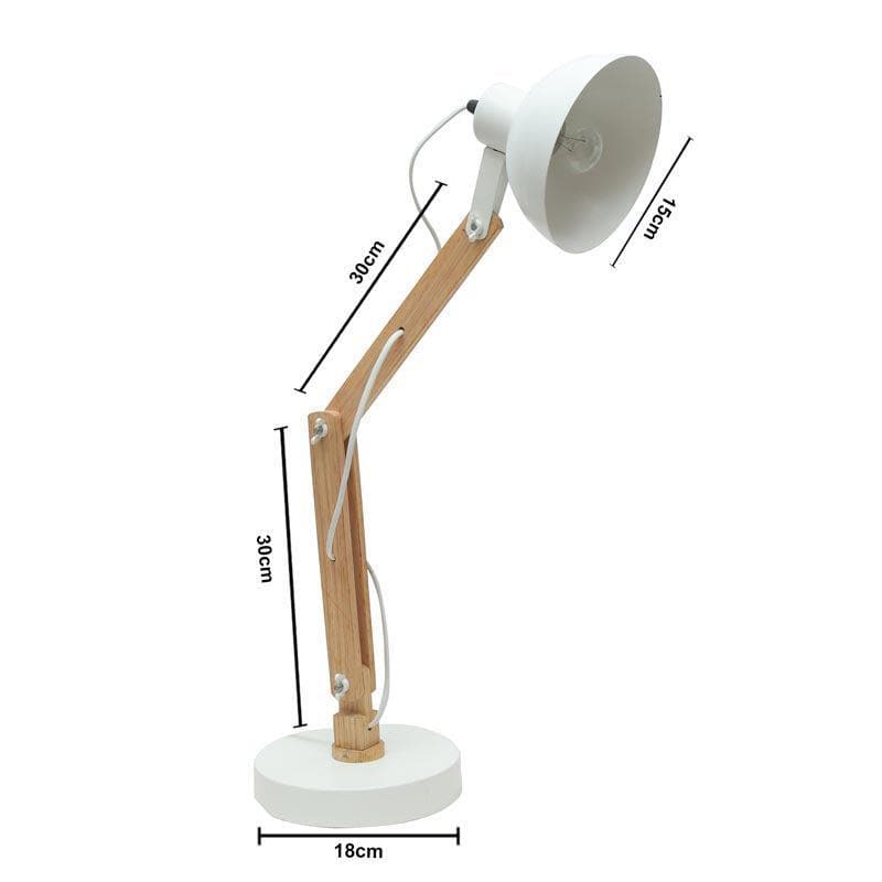 Table Lamp - Utility Architect Table Lamp - White