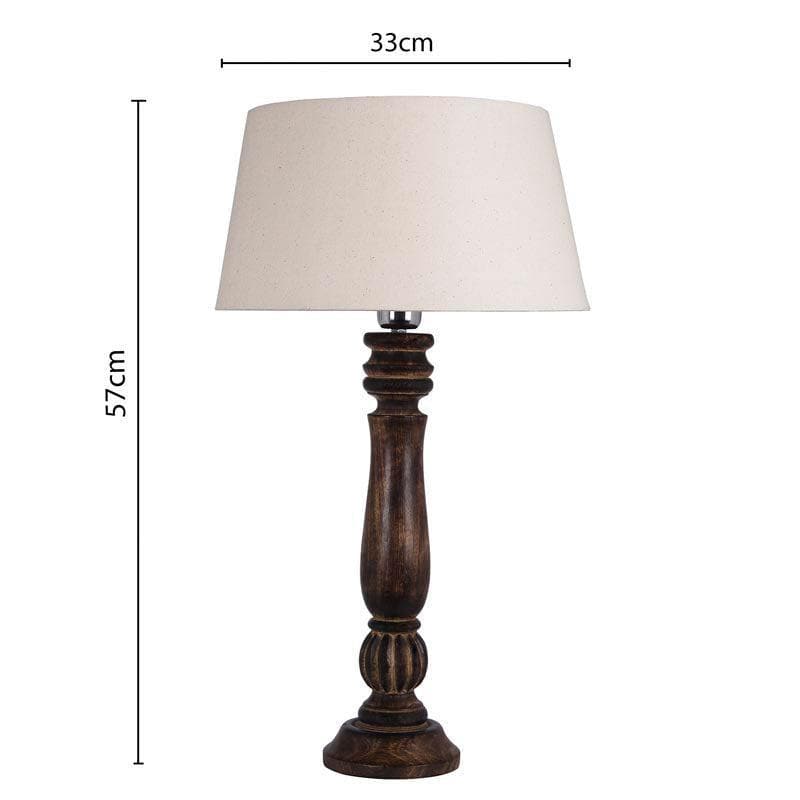 Table Lamp - Vintage Victorian Table Lamp - Khadi