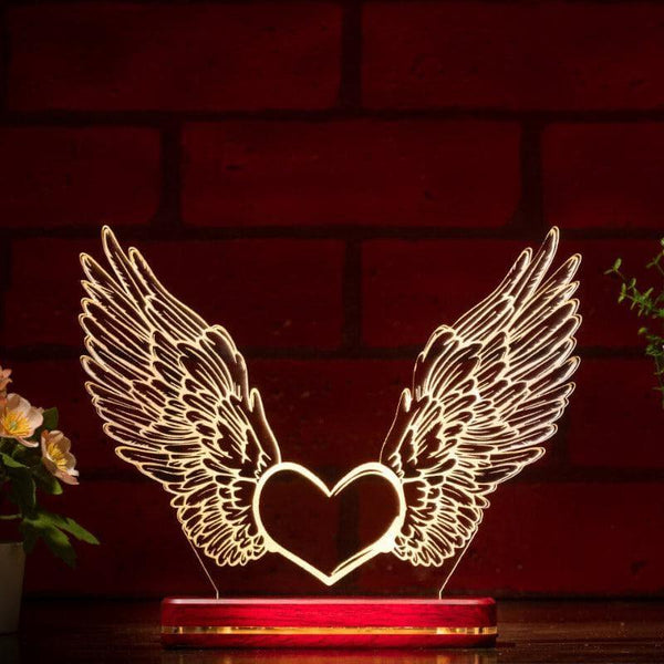 Buy Wings Of Love Lamp Table Lamp from Vaaree