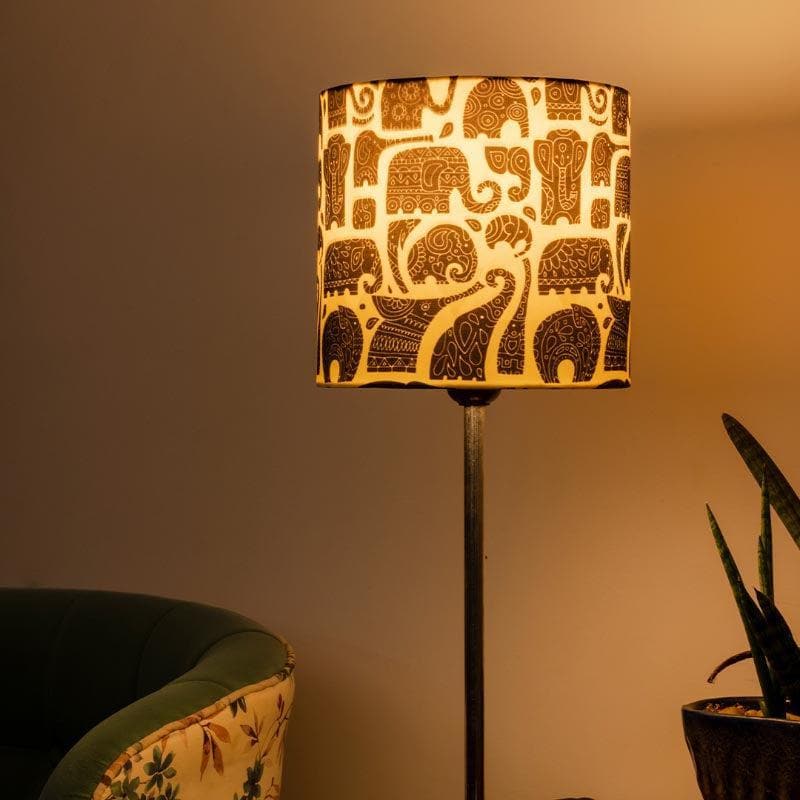 Table Lamp - Zoo Glow Metal Chrome Table Lamp