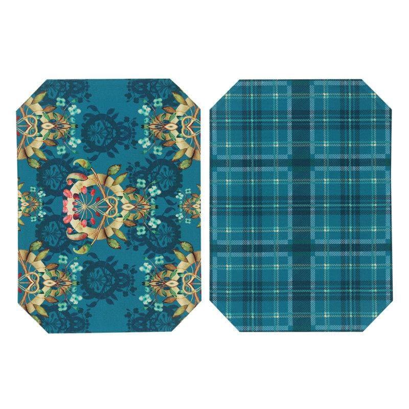 Buy Alara Canvas Placemat - Set Of Two Table Mats from Vaaree